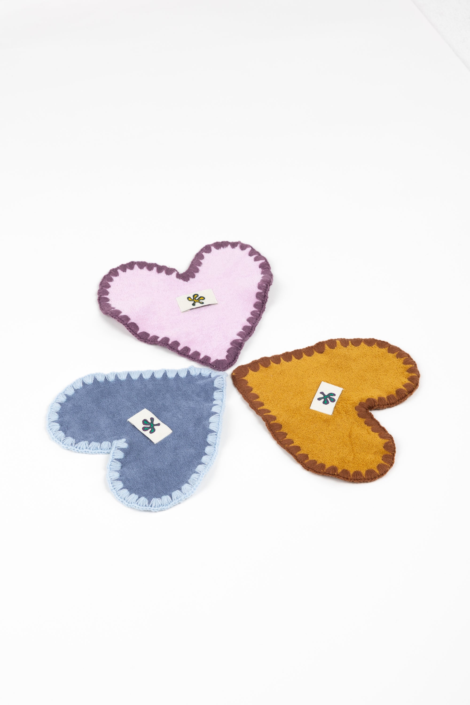 Coaster with Shell Edge Stitch