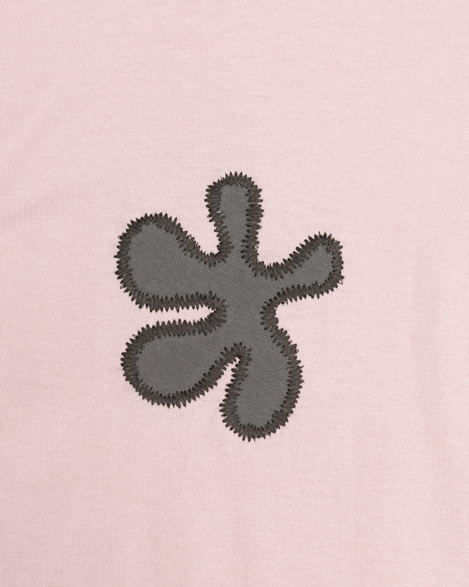 Organic Cotton Flowerchild Tee - Men's Boxy Fit (Baby Pink)