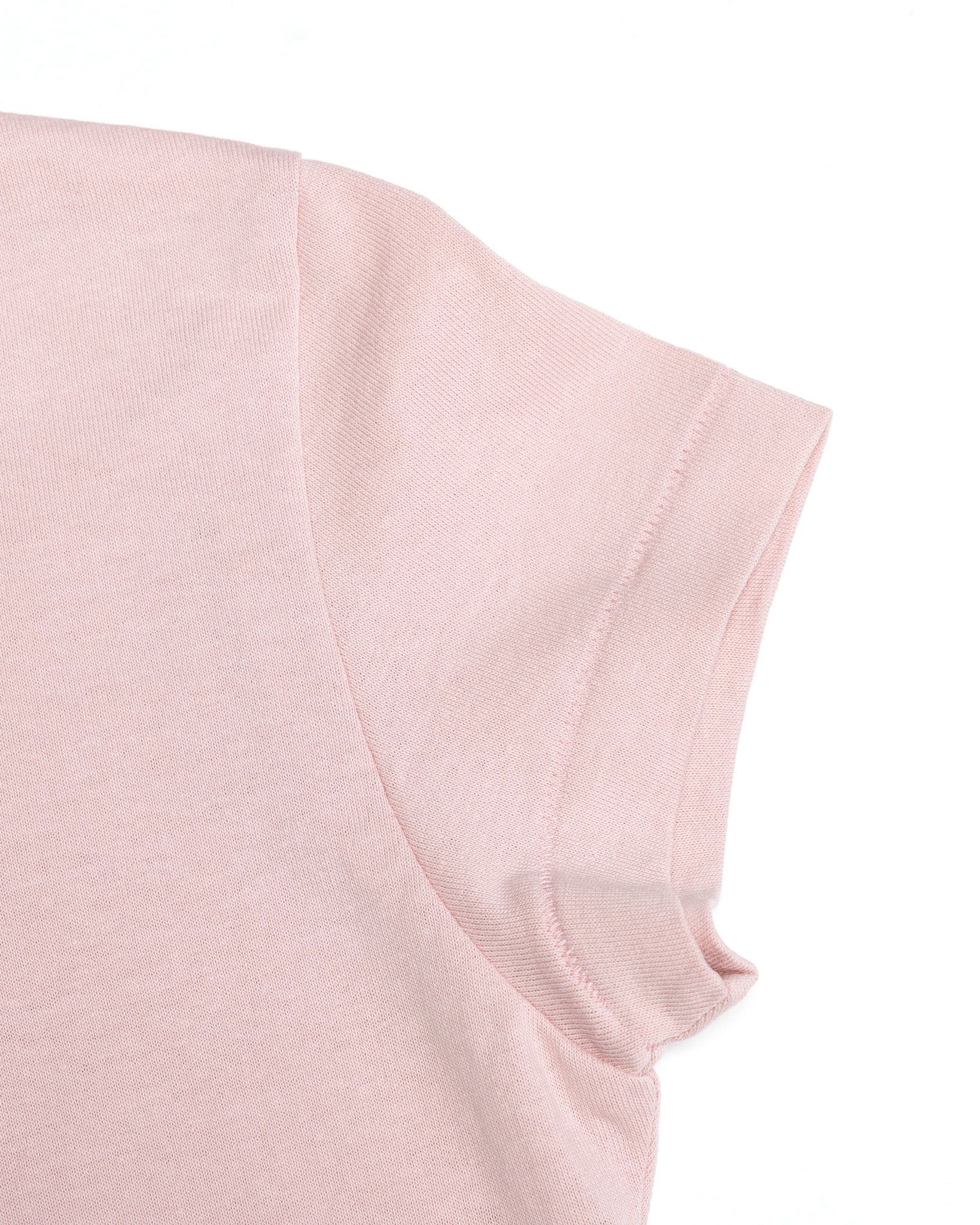 Organic Cotton Flowerchild Tee - Women's Hourglass Fit (Baby Pink)