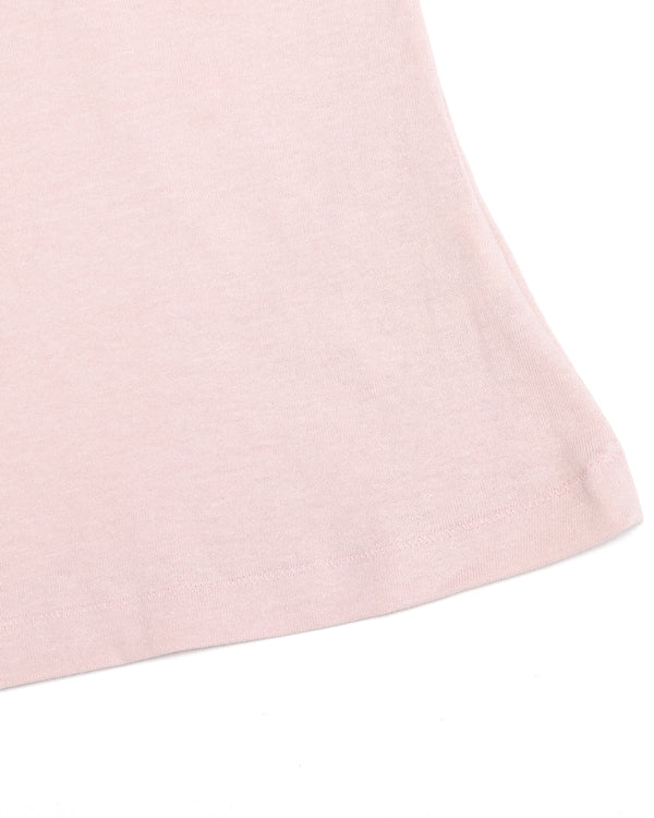 Organic Cotton Flowerchild Tee - Men's Boxy Fit (Baby Pink)