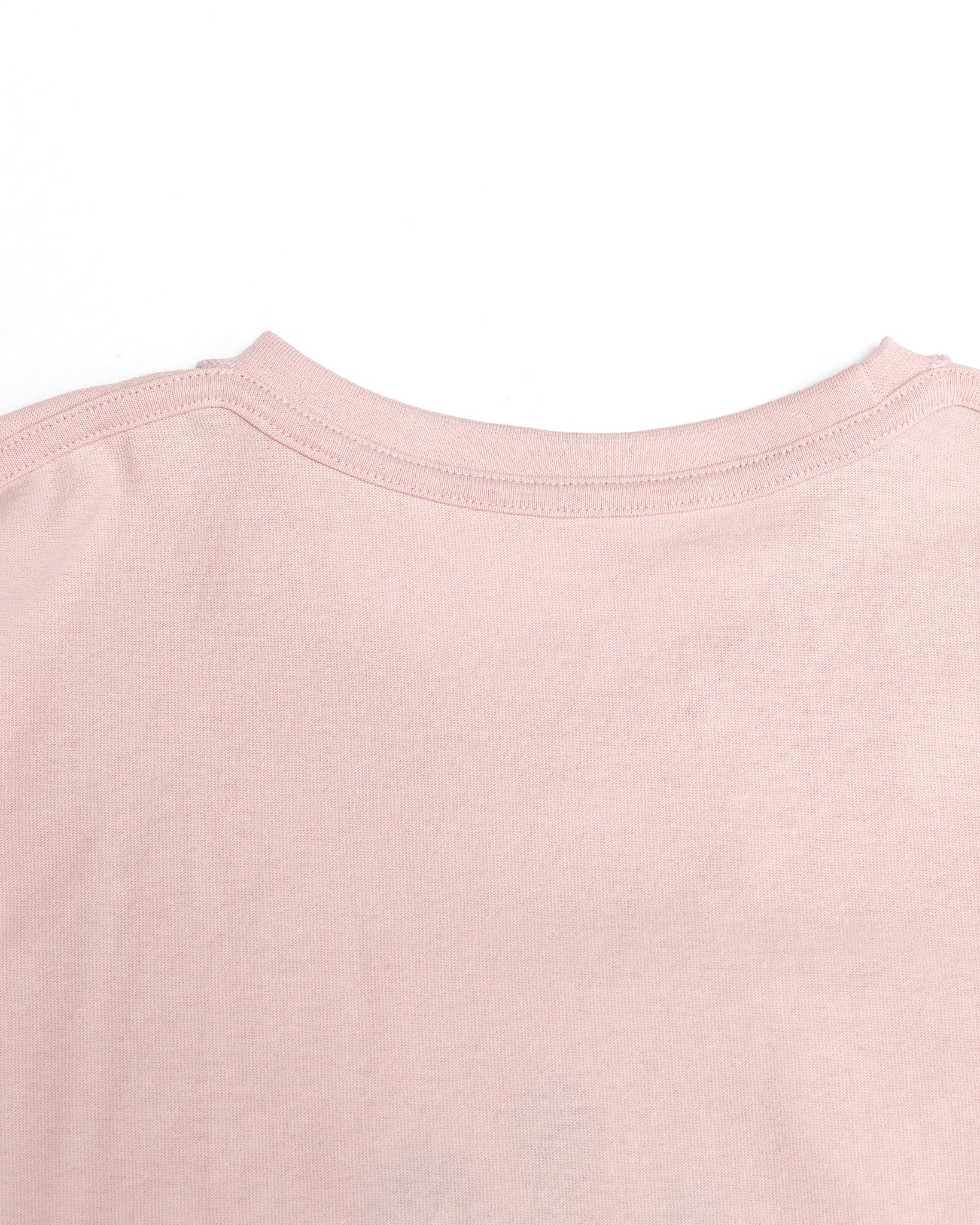 Organic Cotton Flowerchild Tee - Men's Boxy Fit (Baby Pink)