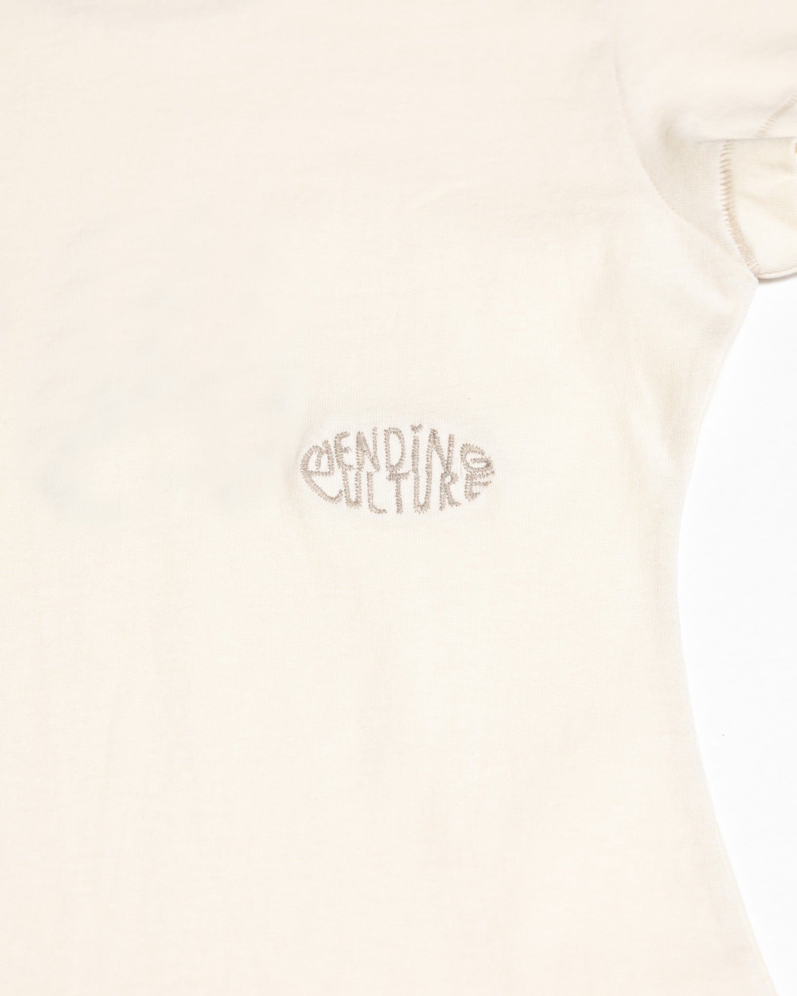 Organic Cotton Flowerchild Tee - Women's Hourglass Fit (Cream)