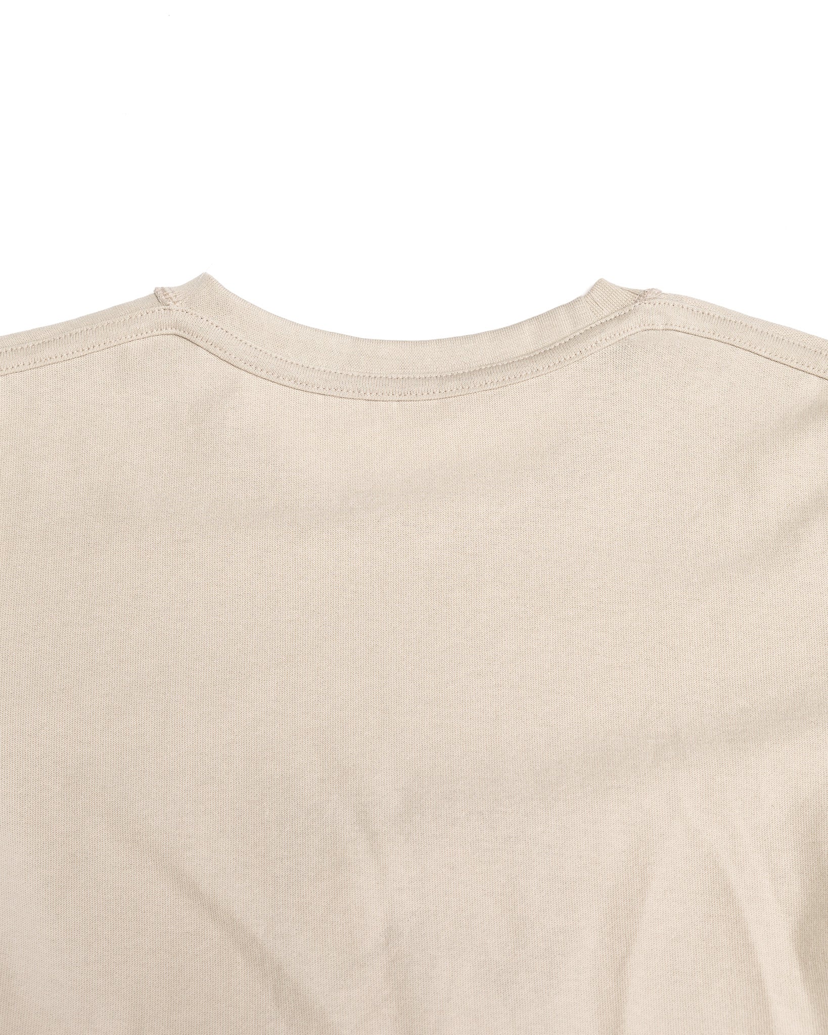 Organic Cotton Peace Tee - Men's Boxy Fit (Ecru)