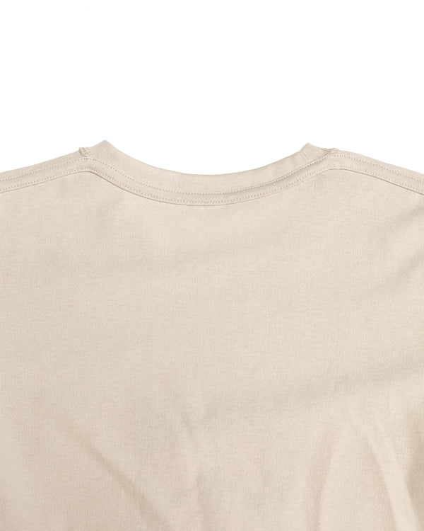 Organic Cotton Peace Tee - Men's Boxy Fit (Ecru)