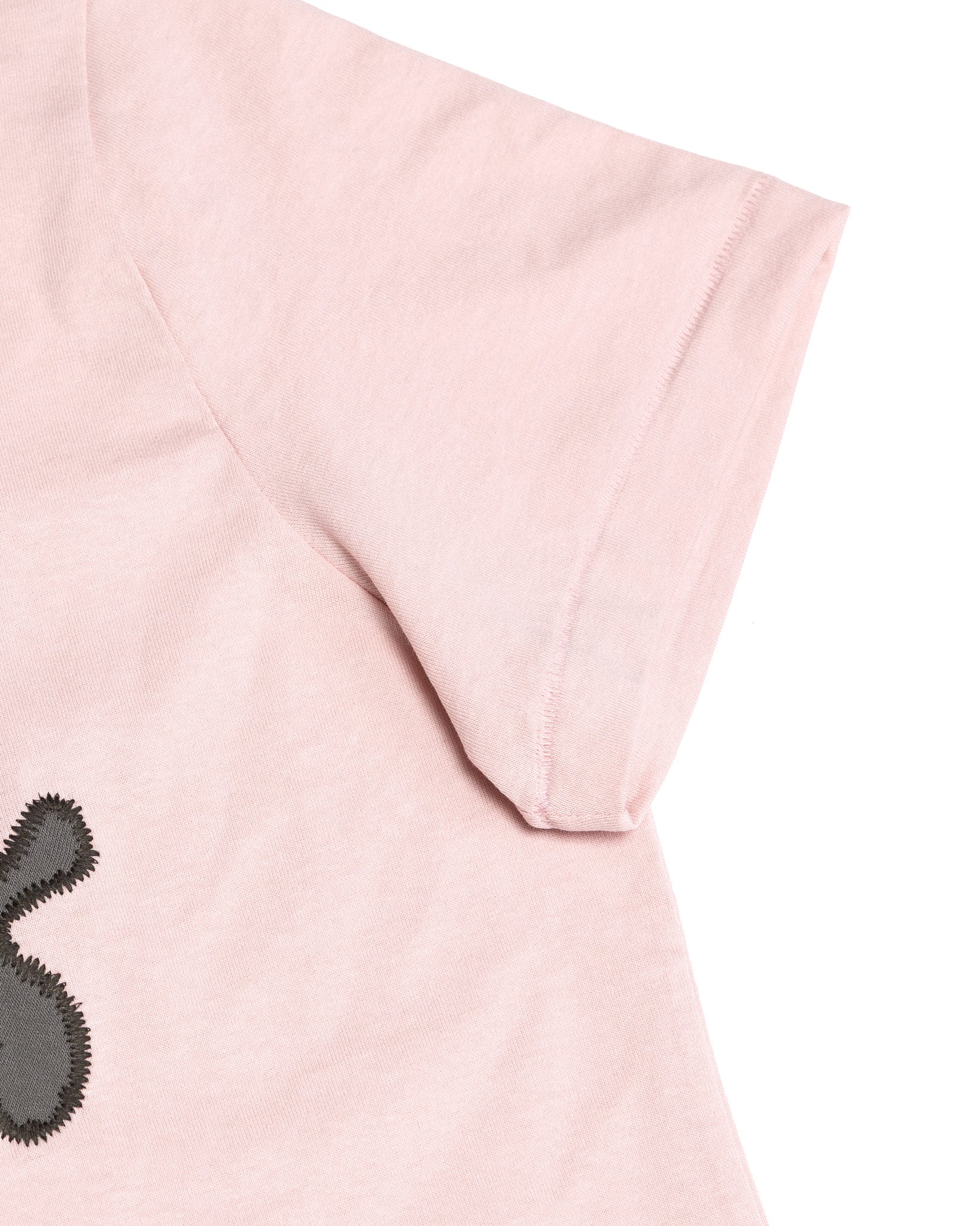 Organic Cotton Flowerchild Tee - Men's Boxy Fit (Baby Pink)