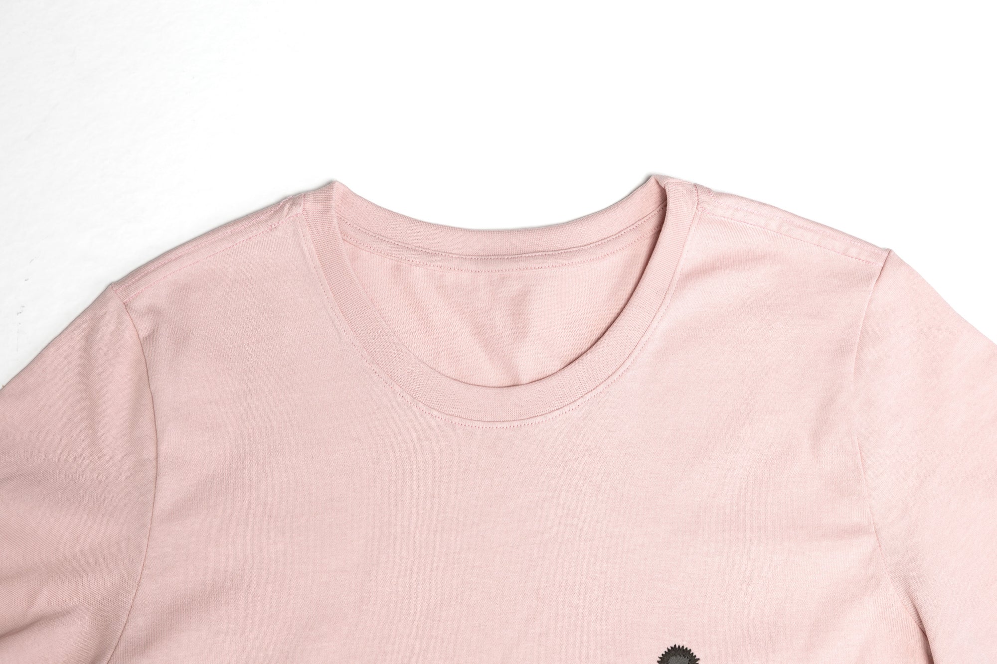 Organic Cotton Flowerchild Tee - Men's Boxy Fit (Baby Pink)