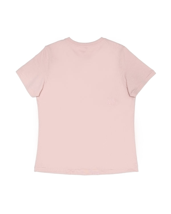Organic Cotton Flowerchild Tee - Men's Boxy Fit (Baby Pink)