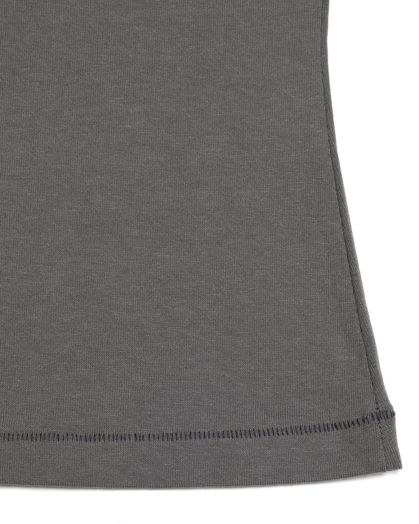 Organic Cotton Peace Tee - Women's Hourglass Fit (Charcoal)