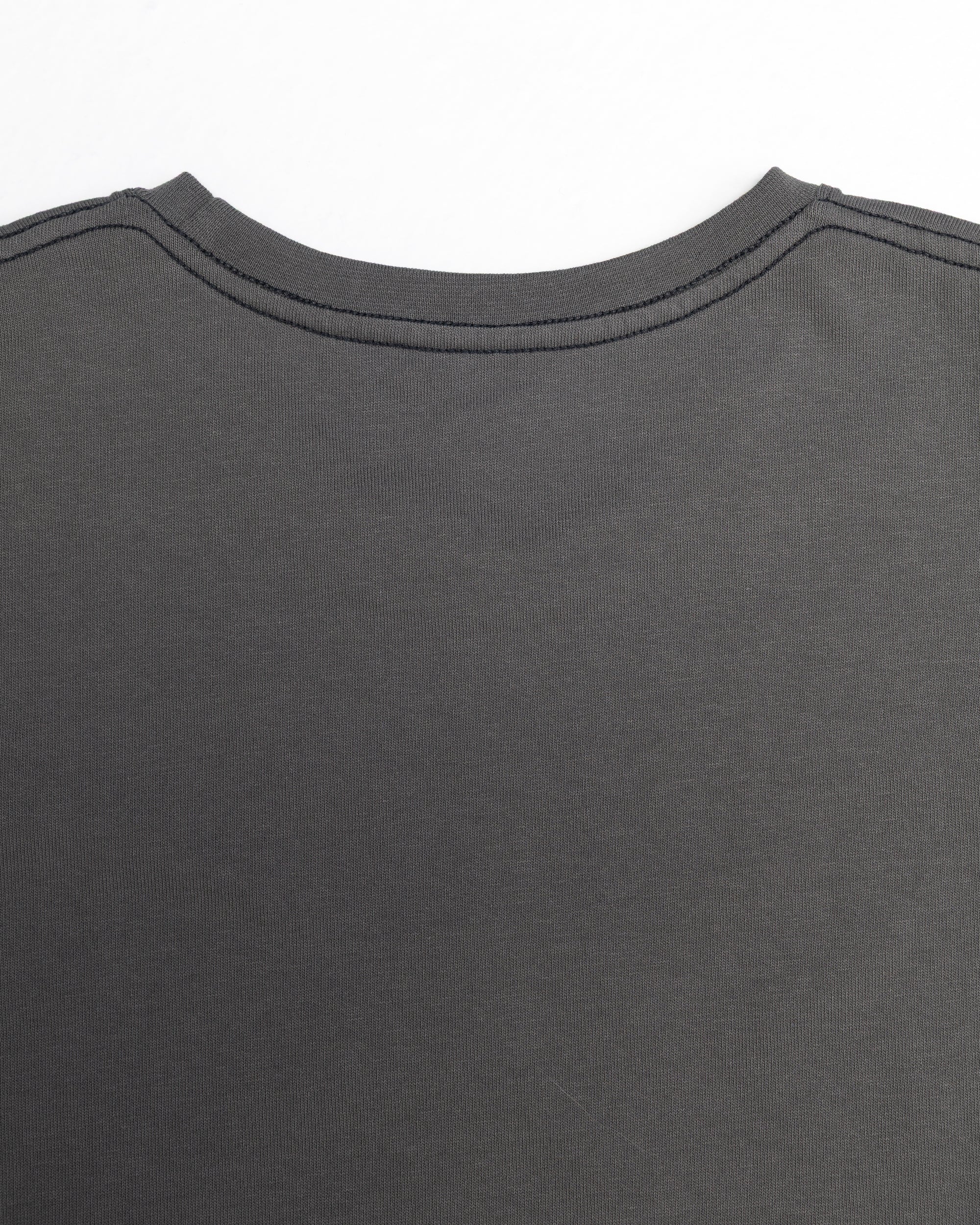 Organic Cotton Peace Tee - Women's Hourglass Fit (Charcoal)
